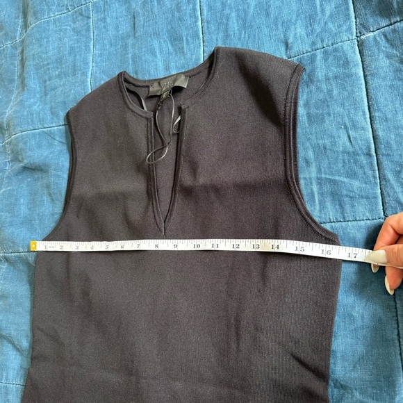 NWOT Zara knit dress with openwork embroidery size Medium - Picture 10 of 11